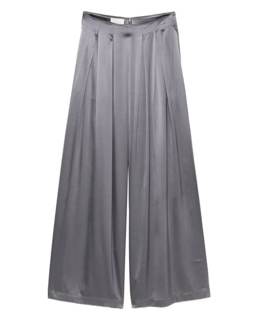 Danamé サテン パンツ Gray