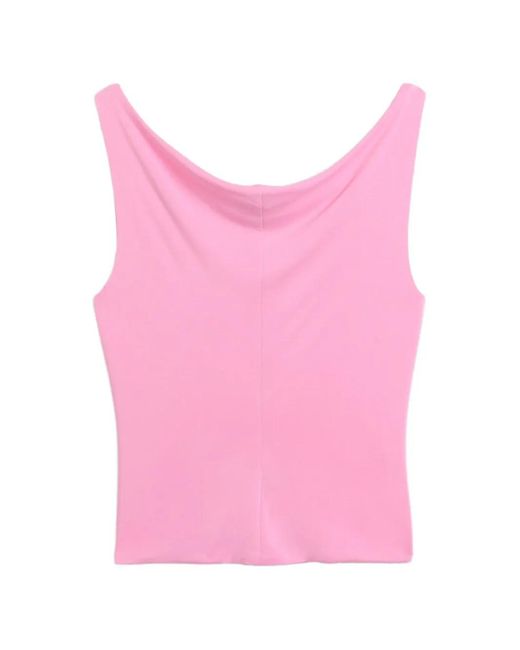 Juicy Couture Pink Draped Top
