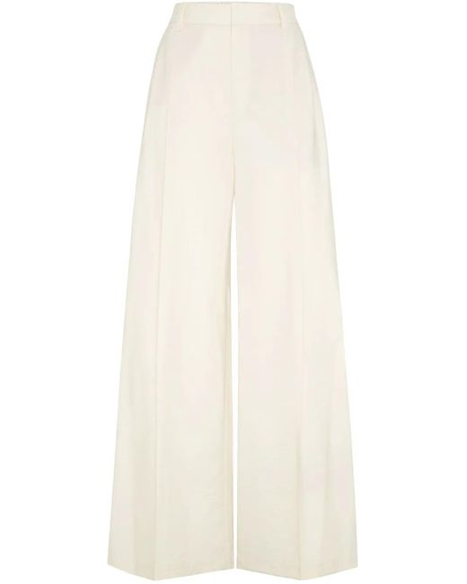 Brunello Cucinelli ワイドパンツ White