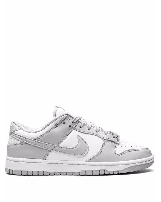 Nike Dunk Low "grey Fog" Shoes in White | Lyst Canada