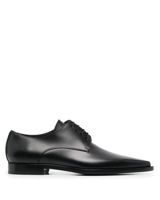 DSquared² Black New Punk Derby Shoes for men