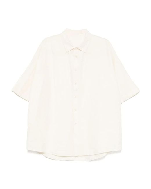 Casey Casey Waga Short-Sleeved Shirt in White for Men | Lyst