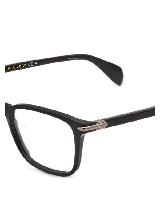 Rag & Bone White Square-Frame Glasses for men