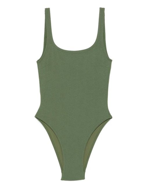 Matteau Green Nineties Maillot Swimsuit