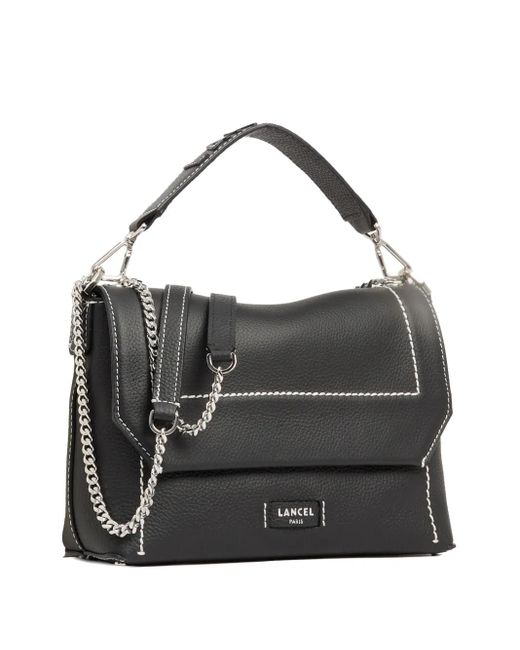 Lancel Black Small Ninon Soft Tote Bag