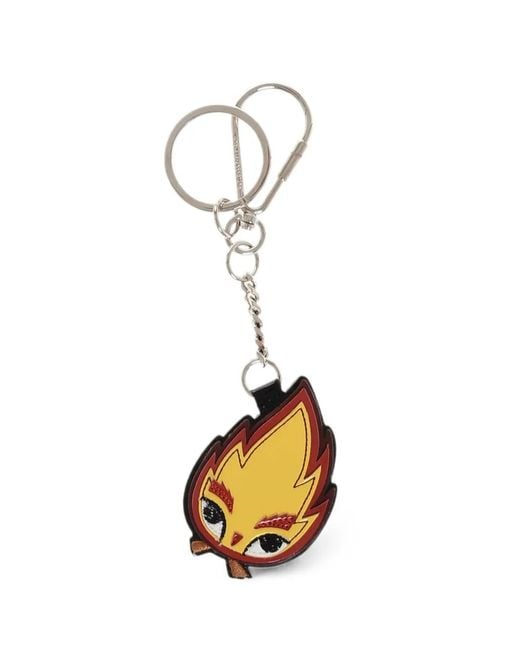 DSquared² Metallic Dean & Dan Pendant Keychain