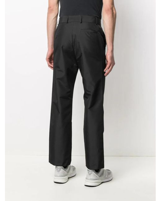A_COLD_WALL* Black Crinkle Tailored Trousers for men