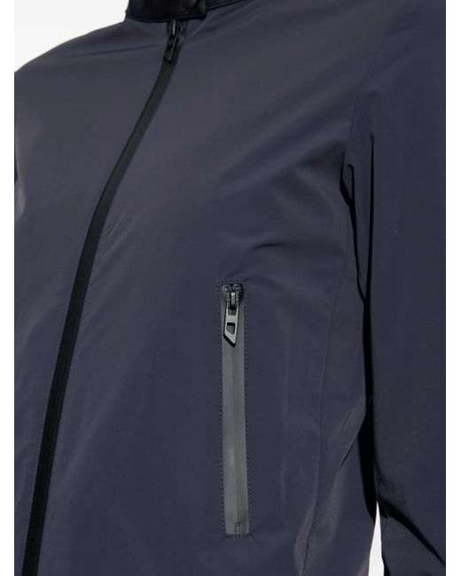 DIESEL Blue G-Ervin Zip-Front Stand-Collar Jacket