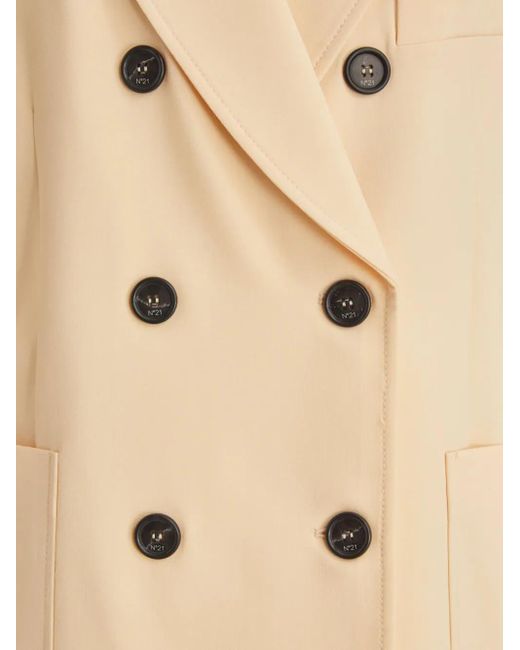 N°21 Natural Double-Breasted Blazer
