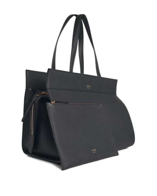 Borsa A Spalla Con Doppio Manico di Khaite in Black