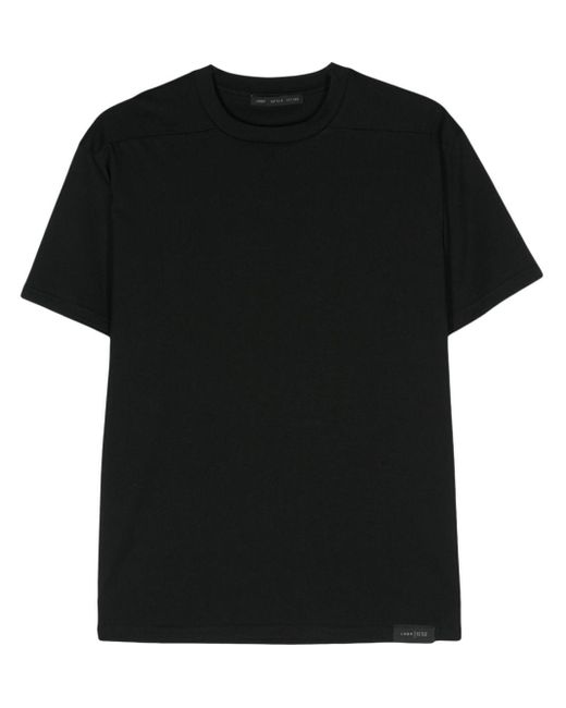 Low Brand T-Shirt mit Logo-Schild in Black für Herren