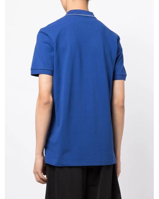 Boss Blue Paule Cotton Polo Shirt for men