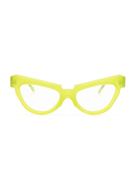 Kuboraum Yellow K39 Cat-Eye-Brille