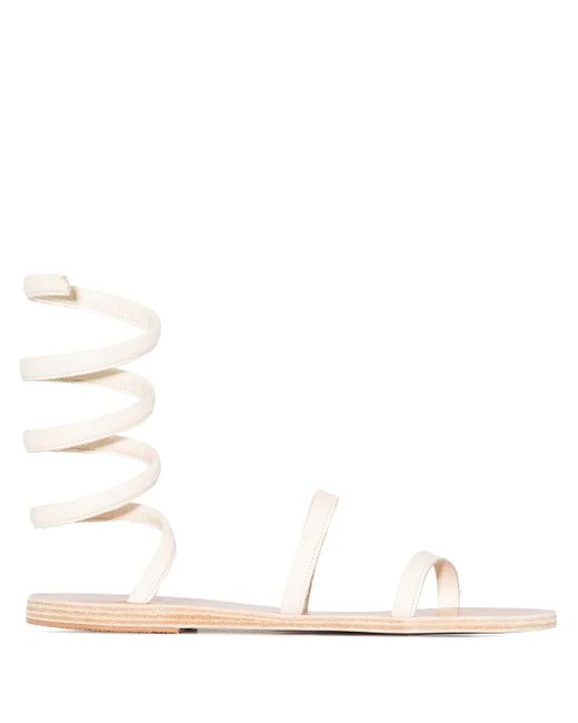 Ancient Greek Sandals Multicolor Ofis Ankle-Wrap Sandals