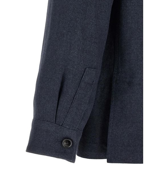 Zegna Blue Alpe Jacket for men