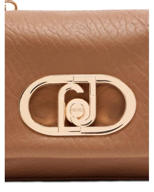 Liu Jo Brown Small Lapuffy Crossbody Bag