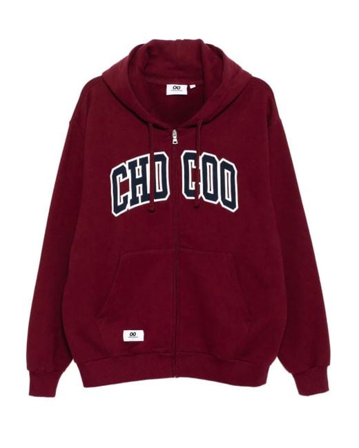 Chocoolate Logo-Embroidered Hoodie for men