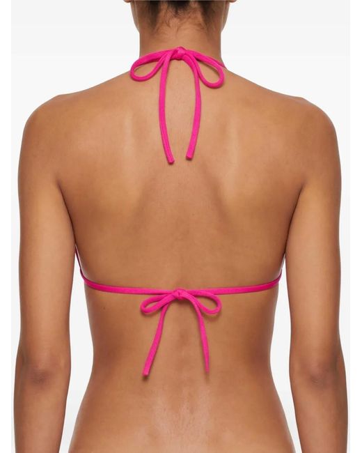 DSquared² Pink Signature Triangle Top