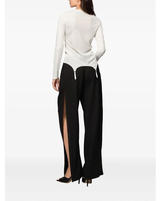 Murmur White Garter Top