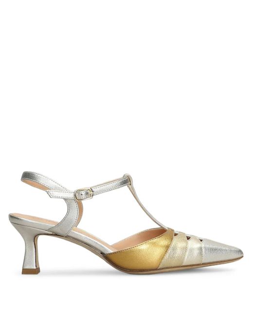 Julie Dee Metallic Pumps 55mm