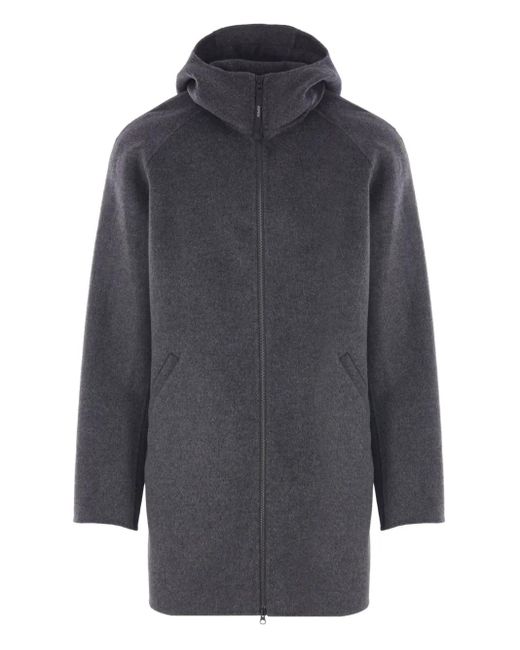 Aspesi Jas Met Capuchon En Rits in het Gray voor heren