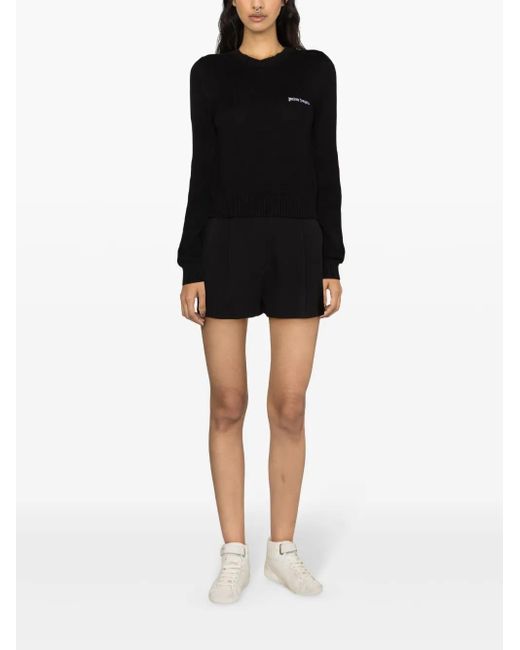 Palm Angels Black Sweaters