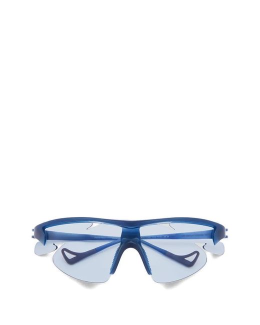 District Vision Blue X Paf Junya Racer Sunglasses