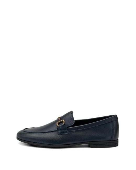 Frau Blue Mocassins À Détails De Mors for men