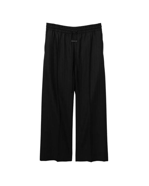 Fear Of God Black Striped Trousers for men