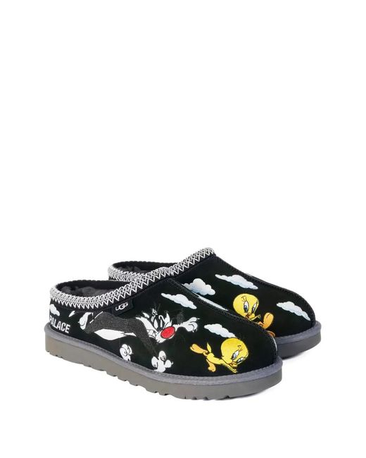 Ugg Black X Looney Tunes Tasman Slippers