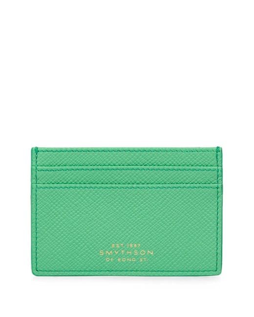 Smythson Green Card Holder