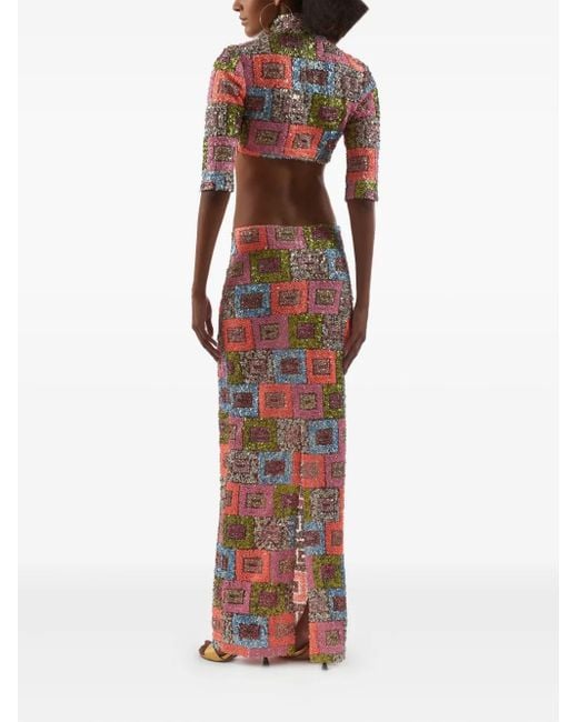 ‎Taller Marmo Barbados Rok in het Red