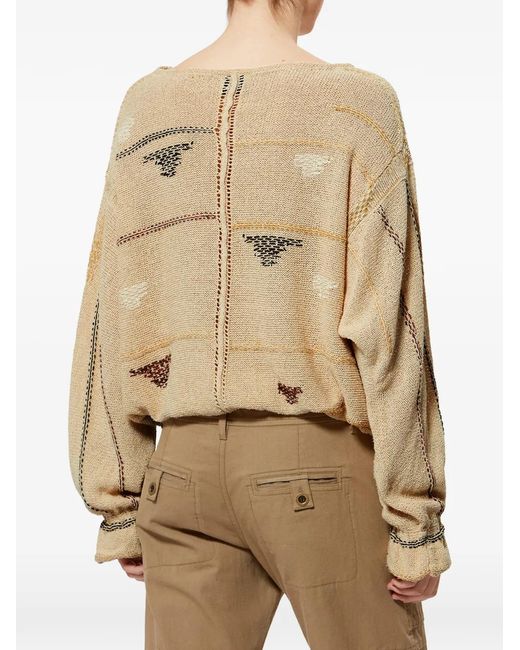 Isabel Marant Natural Elyron Sweatshirt
