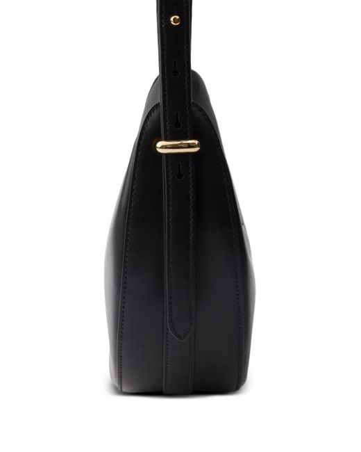 Borsa A Spalla Arqué di Prada in Black