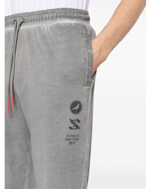 PUMA X Staples Jogginghose mit Logo-Print in Gray für Herren