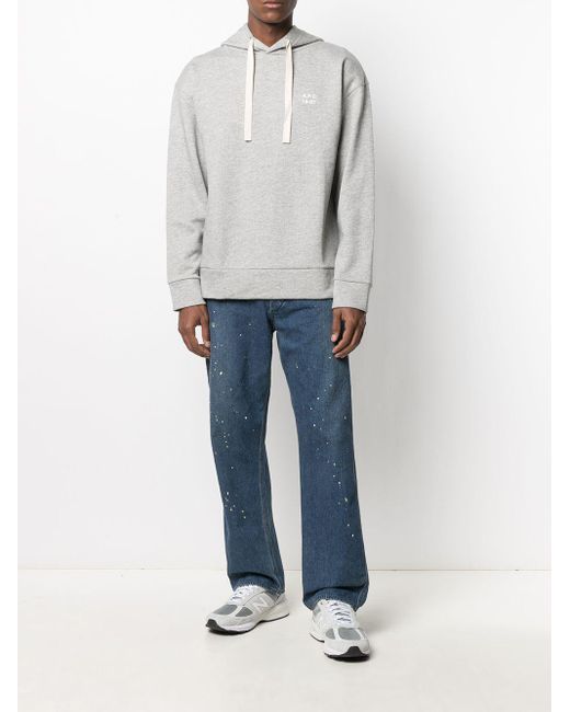apc grey hoodie