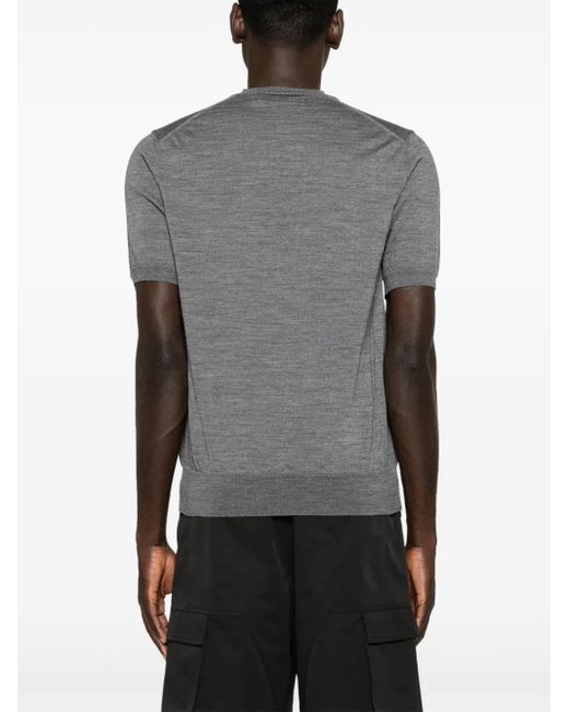 COMME DES GARÇONS PLAY ハートパッチ プルオーバー Gray