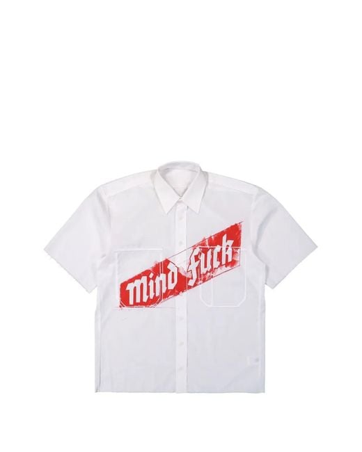 PROTOTYPES White X Andrei Molodkin Graphic-Print Shirt for men