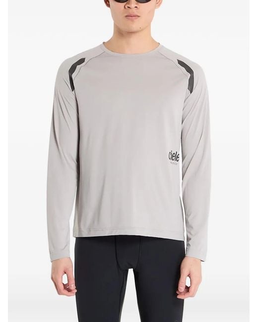 Ciele Athletics Gray Dlylongsleeve Shirt for men