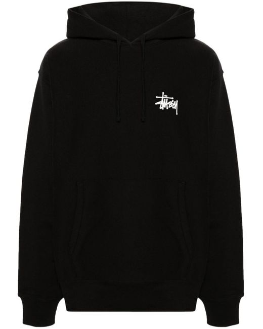 Felpa con cappuccio di Stussy in Nero Lyst