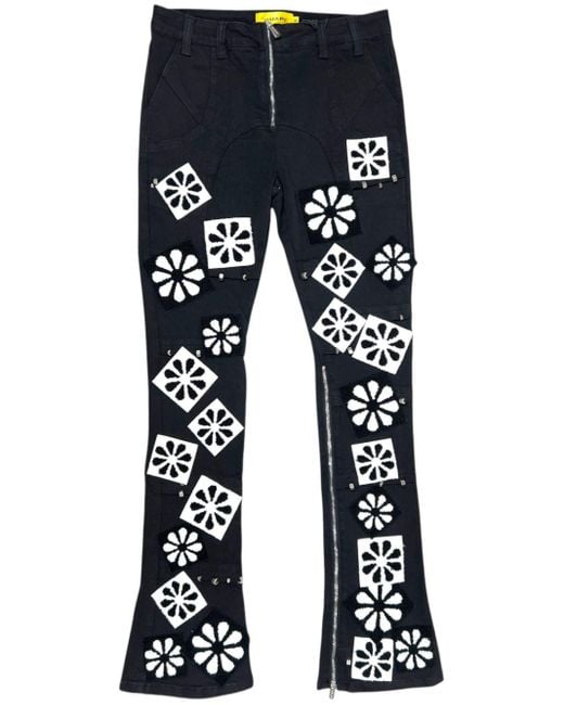 Vaqueros Flowers Denim GUAPI de hombre de color Blue