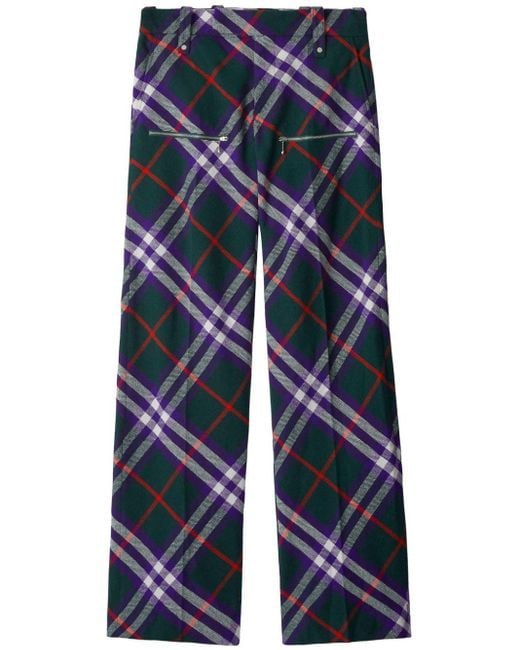 Burberry pants 2024 mens purple