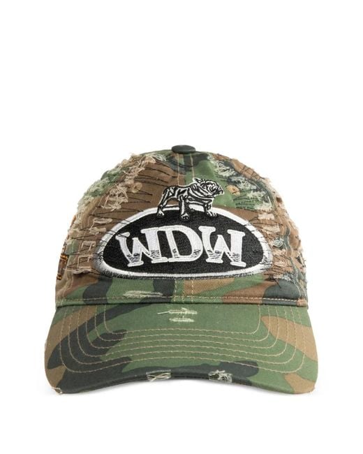 Who Decides War Green Camouflage Baseball Cap for men