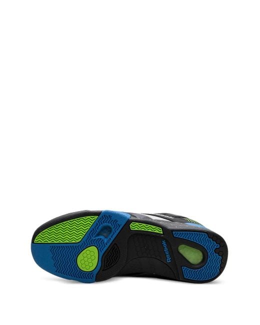 Reebok Blue Shaq Victory Pump Sneakers for men