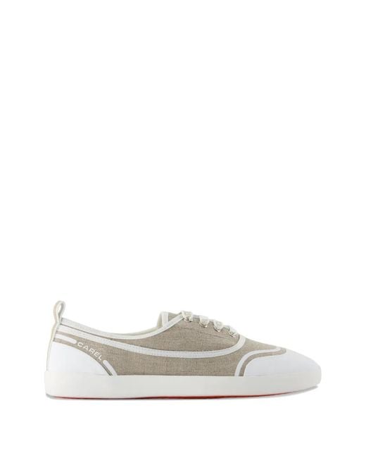 CAREL PARIS White Contrast Sneakers