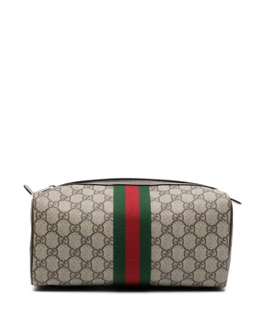 Trousse de toilette à logo GG Gucci pour homme en coloris Gray