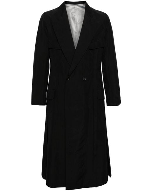 Y-3 Black X Yohji Yamamoto Gore -tex® Coat for men