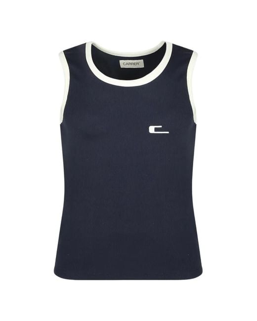 Carrera Blue Gilet À Logo Brodé for men