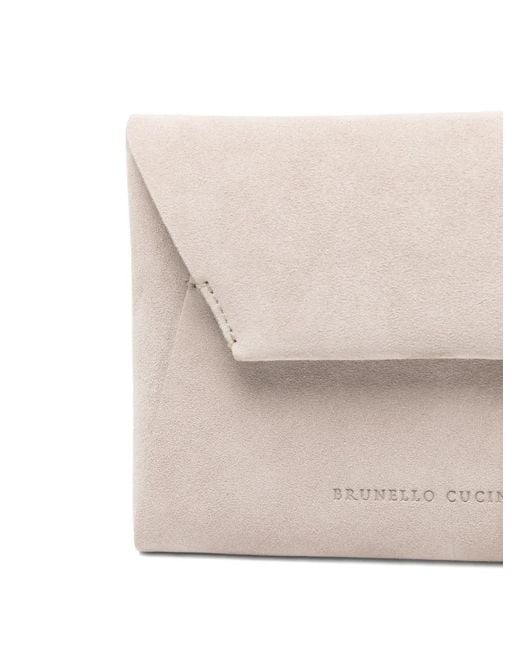 Brunello Cucinelli Natural Chain-Strap Mini Bag
