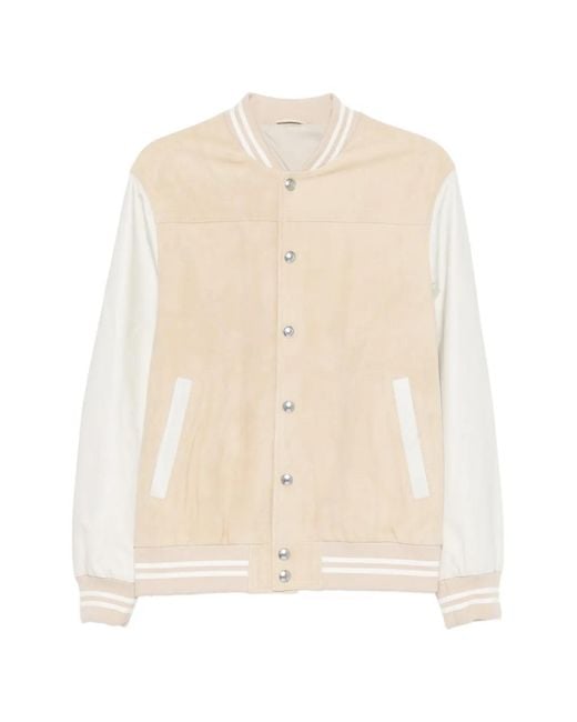 Eleventy White Hooded Jacket for men